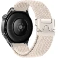 Cinturino per orologio in nylon intrecciato con fibbia paracadute in metallo per smartwatch. - Luce Stellare