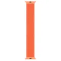 Orange braided solo loop watch band replacement for Apple Watch compatible accessory - Bright Orange