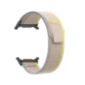 Replacement nylon trail loop watch band compatible with Samsung Galaxy Watch 8 Classic. - Beige