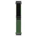 Groene en zwarte nylon alpine loop horlogeband, compatibel met de Garmin Fenix-serie. - Groen-Zwart