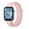 Ροζ νάιλον λουράκι ρολογιού συμβατό με smartwatch, άνετη και διαπνέουσα ανταλλακτική. - Για τη σειρά Huawei Fit 5 Pro/5/4 Pro/4/3 / Ροζ Λευκό