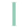 Mint green braided solo loop watch band for smart watch, stylish replacement strap. - Pistachio