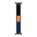 Replacement nylon alpine loop watch strap with secure metal hook for smart watch accessories. - New Midnight Blue