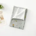 Süsser Fruchtdruck PU Baby wasserdichte Wickelunterlage, vielseitige Urin- und Krabbelmatte. - Größe S - 35 cm x 50 cm / Wickelunterlage - grüne Früchte
