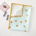 Korean style waterproof baby urine mat breathable washable infant diaper changing pad lion print - Size 90cm * 70cm / Changing Pad Blue Lion