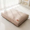 Stijlvol zacht dik huisdierbed in beige kleurvariant voor honden en katten, heerlijk warm. - M: 55*40*7 cm / Khakibruin model voor alle seizoenen