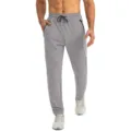 Leichte atmungsaktive Herren Sport Hose casual Fitness Jogginghose grau Sommer - S / Unterteile / Hellgrau