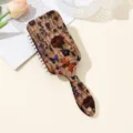 Brosse à cheveux coussin d'air florale vintage avec motif papillon pour massage et démêlage. - Style B