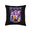 Anime K-Pop Demon Hunters print black pillow cover for sofa home decor cushion case - BZ1-SMZ7