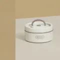 Boîte à bento isotherme en acier inoxydable de 420ml, étanche pour le déjeuner quotidien. - Petit 420ml Seul / Blanc Cassé