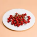 Petites baies rouges artificielles pour bricolage de Noël, détails de décoration florale. - 10mm / Rouge