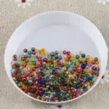 Colorful glass seed beads mix set close-up detail for DIY jewelry making crafts. - 2mm Silver-Lined Seed Beads - 20g