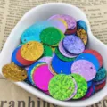 15mm round laser sequins for DIY crafts clothing decoration colorful glitter paillettes accessories - Laser Mixed Colors
