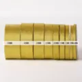 Gold Glitzerband Metallik Band Rolle für DIY Handwerk Geschenkverpackung Party 6-50mm - 3 mm (20 Meter pro Bund) / Goldenes Zwiebelband