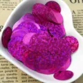 15mm round laser purple sequins DIY craft loose sequins for clothing decoration and accessories - Holographic - Rose Red