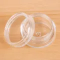 Clear Plastic Small Round Storage Box Transparent Container for Jewelry Beads Nail Art - Diameter 3cm * Height 1.8cm (1 Piece)