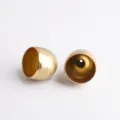 Coupelles cloches en métal doré pour pendentifs d'artisanat DIY accessoires carillon. - Bouchon de Carillon à Vent 28mm (Alliage) / 28mm / Or