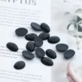 Ojos de seguridad negros ovales para munecas de ganchillo DIY y accesorios de juguetes de peluche. - 10x14mm 50 Piezas/Paquete / Negro