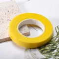 1.2cm floral tape paper tape for DIY craft wreath flower stem wrapping green floral accessory - Yellow