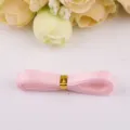 Ruban de satin double face rose DIY nœud fait main emballage cadeau nœud papillon artisanat - 10mm / Rose Clair