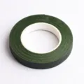 Ruban adhésif floral vert foncé en papier 1.2cm de large pour couronnes DIY et tiges. - Vert Foncé