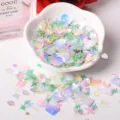 Korean mixed nail sequins holographic shell star glitter epoxy resin filler DIY crafts - Korean Style 2