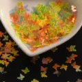 Iridescent butterfly nail sequins holographic glitter flakes for DIY manicure craft decoration art - Butterfly / 6mm / Transparent Mixed Colors