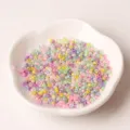Perles de rocailles en verre pastel 2mm pour bracelets faits à main bijoux accessoires - Multicolore