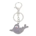 Creatieve metalen zeehond dier sleutelhanger met karabijnhaak en ring voor tas en sleutels - Zeeleeuw