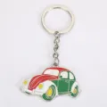 Klassieke auto metalen sleutelhanger met emaillen hanger, vintage auto sleutelring. - Stijl 3