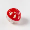 Balle jouet pour chat plastique rouge blanc creux cloche interactif animal chaton - 3.8CM / Rouge