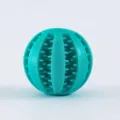 Durable Balle a Macher pour Chien en Silicone Jouet Interactif de Dentition Variante - Petit 5cm / Bleu ciel