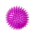 Balle de jouet pour animaux de compagnie épineuse violette, balle à mâcher durable pour chiens. - 9cm / Violet