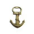 Vintage anker metalen flesopener, creatieve nautische bieropener voor huwelijksgeschenken. - Antiek Brons