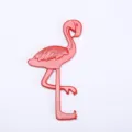 Creatieve metalen flamingo bierflesopener bar gereedschap nieuwigheid cadeau feestkeuken - Rood