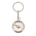 Llavero de metal Toronto Canada souvenir regalo creativo anillo de llaves colgante accesorio - Brújula Giratoria