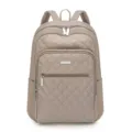 Καφέ Καπιτονέ Oxford Rucksack Ταξιδιού Casual Daypack Μόδα Ευέλικτη Γυναικεία Τσάντα Πλάτης - Χακί