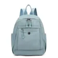 Lichte blauwe dames rugzak casual waterdicht reizen school boek tas dagelijks gebruik. - Blauw