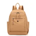 Sac à dos femme kaki décontracté étanche voyage léger sac d'école modèle variante - Orange