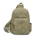 Sac à dos femme multifonctionnel loisir voyage grand voyage sac bandoulière - Vert