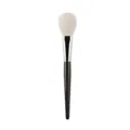 Professionele make-up poederkwast met zachte witte haren en een zwarte handgreep. - Galaxy Poeder Blush Penseel