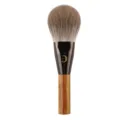 Professional large powder makeup brush for flawless face makeup application tool. - Golden Resin Heart-Shaped Powder Brush
