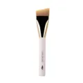 Schräger flacher Pinsel für makelloses Make-up, professionelles Kosmetikwerkzeug. - Schräger Foundation-Pinsel / Gold