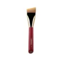 Flacher abgeschrägter Foundation-Pinsel mit rotem Griff für makelloses und streifenfreies Make-up. - Ximei schräger Foundation-Pinsel / Rot