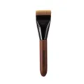 Professioneller flacher gebogener Pinsel für makelloses Make-up und flüssige Foundation. - Walnuss flacher Foundation-Pinsel