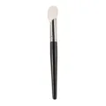 Professioneller Make-up-Pinsel mit weichem Haar, schwarzem Griff und schrägem Kopf für Blush. - Finger Tupfer Blush Pinsel (Weißes Haar) / Weiß