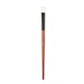 Brocha de maquillaje profesional con mango de madera y cerdas suaves para ojos precisos. - Brocha para Sombra de Ojos Grande / Blanco