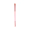 Rosa Make-up-Pinsel mit zwei Seiten für professionelles Verblenden und präzises Schminken. - CP-WLGF001 / Rosa