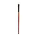 Brocha de maquillaje para sombras de ojos con mango de madera para difuminar y detalles. - Pincel para Sombra de Ojos Mediano / Blanco