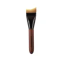 Walnußholz Mond Foundation Pinsel für makelloses Make-up Auftragen und einfaches Verblenden. - Walnuss-Halbmond-Foundationpinsel